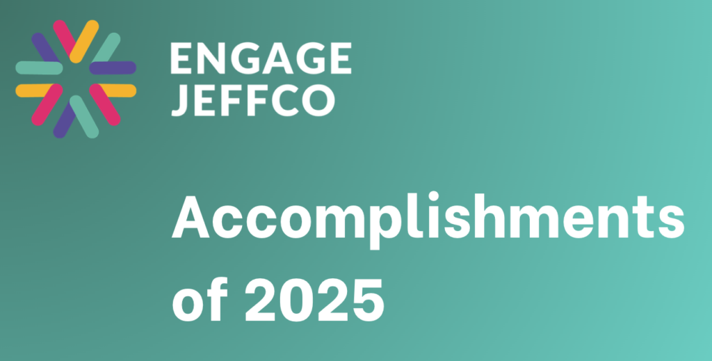 Engage Jeffco accomplishments of 2025